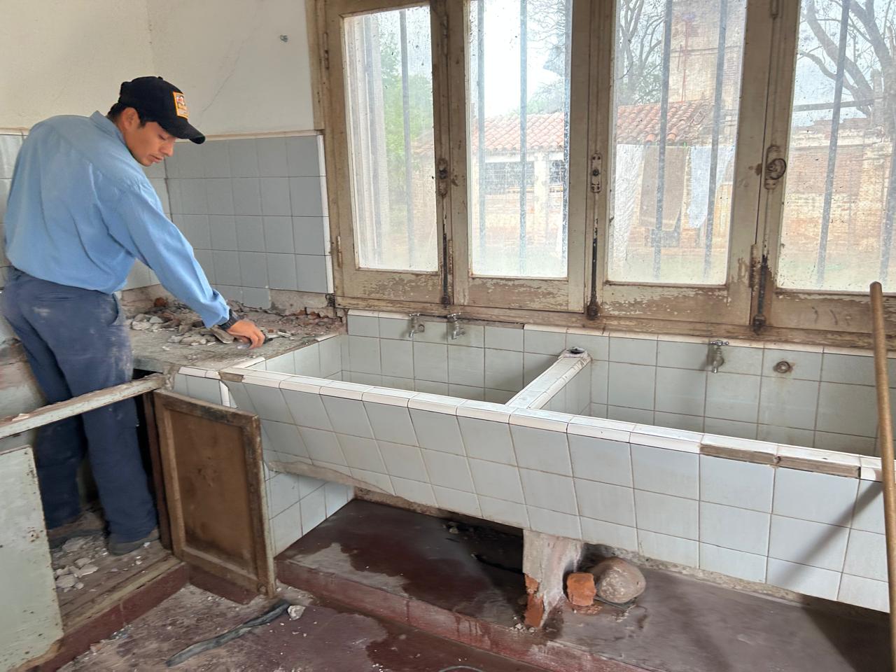 Renovating the kitchen countertop
