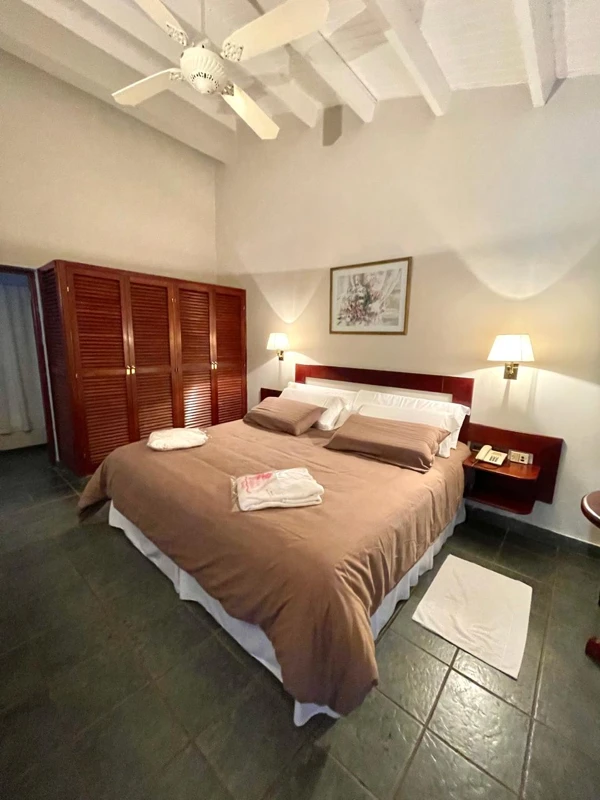 One of the rooms at our current accommodation bases.