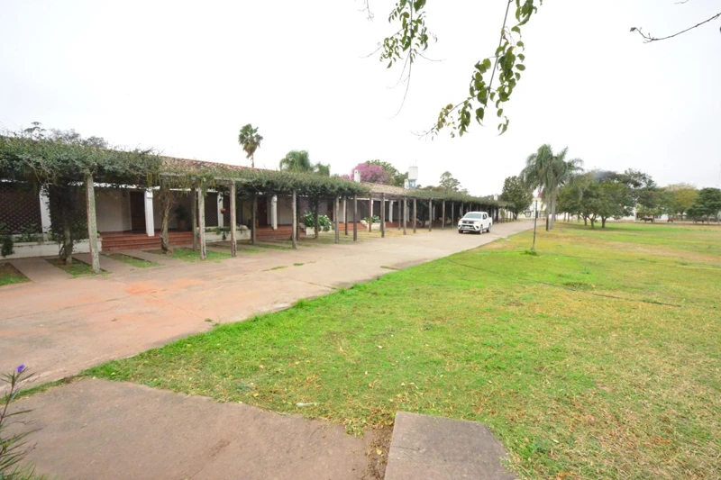 Verandas and open spaces at the accommodation.