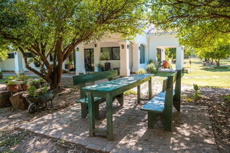 A place to gather beneath the trees.